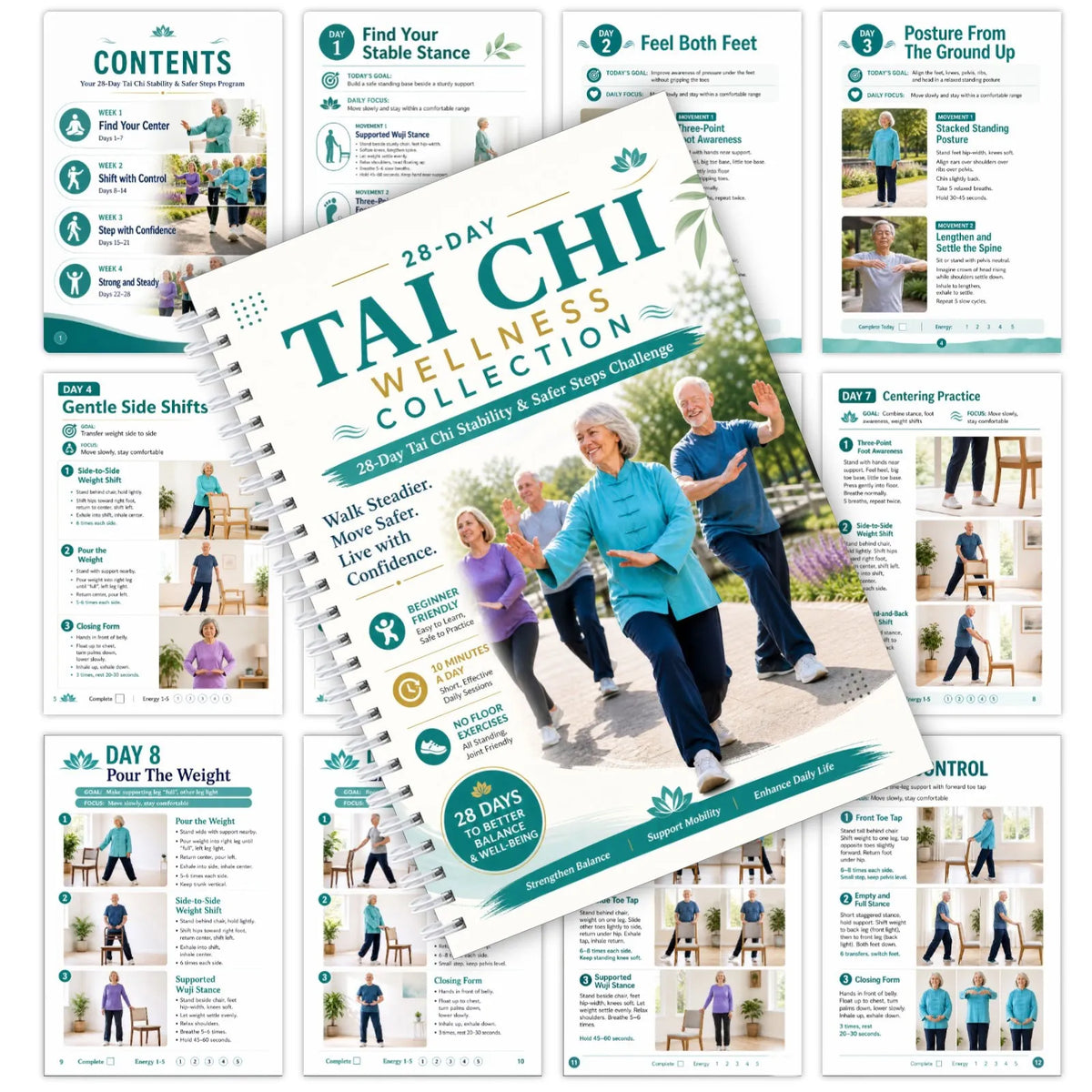 Tai Chi Daily Practice Balance Manual