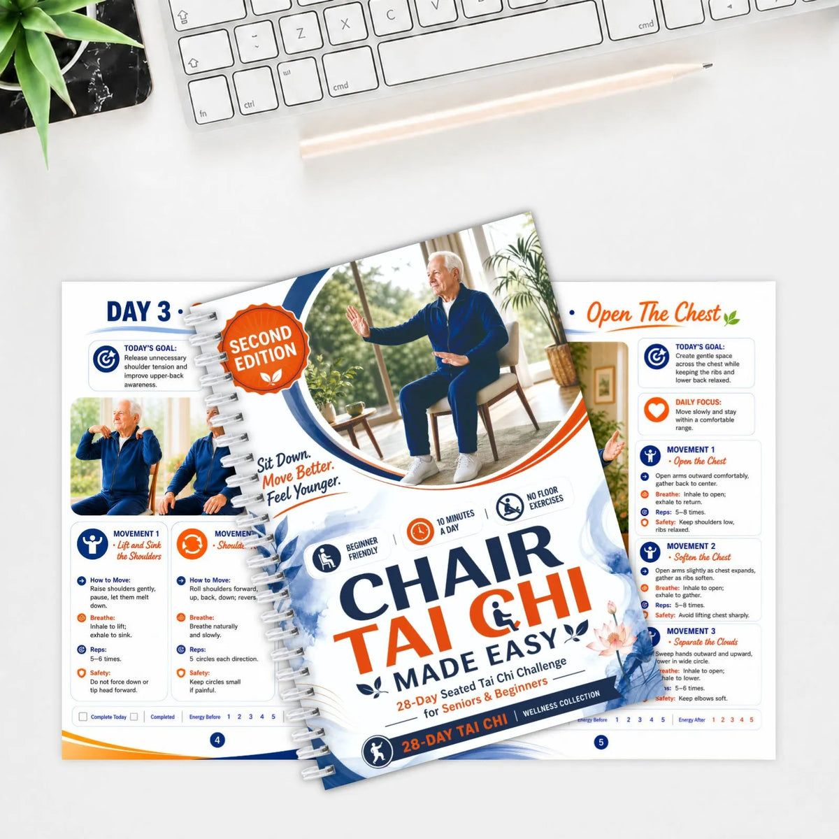 Chair Tai Chi Seated Movement Guide