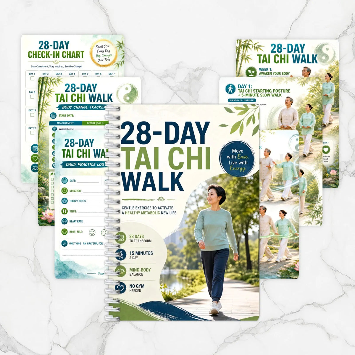 Tai Chi Walking Mind-Body Balance Guide