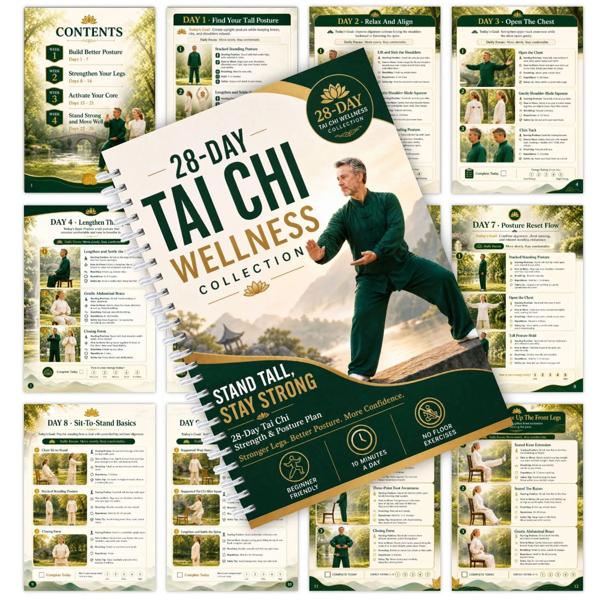 Tai Chi Health Leg Exercise Guide