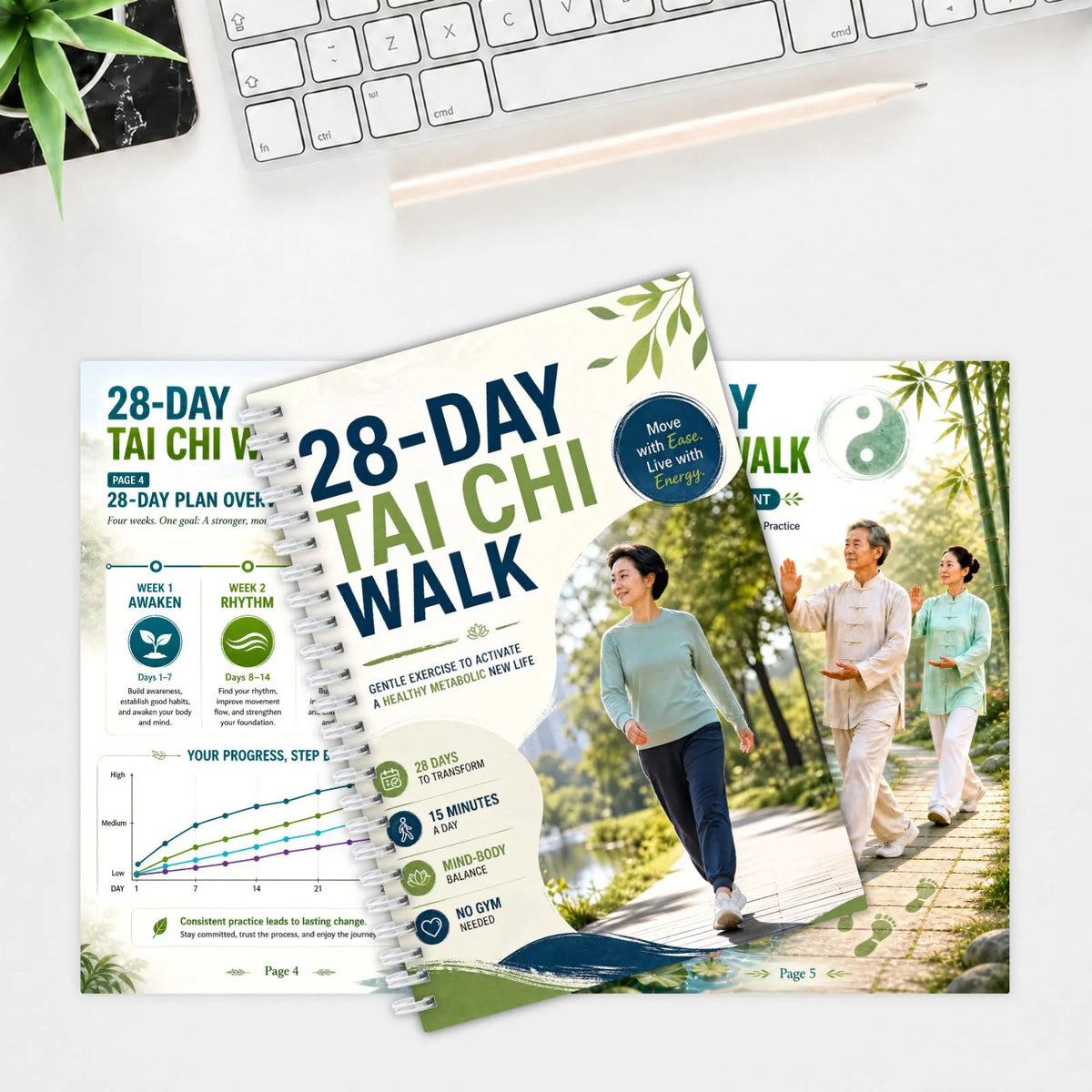 Tai Chi Walking Mind-Body Balance Guide