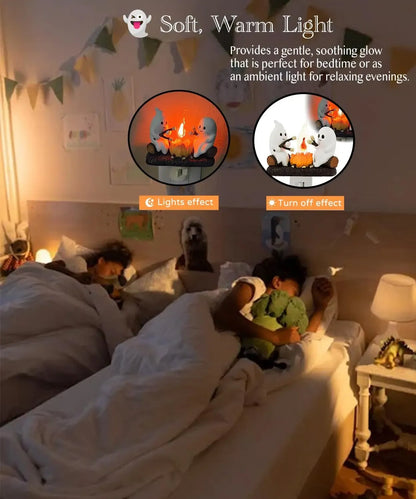 Halloween Ghost Campfire Night Light`