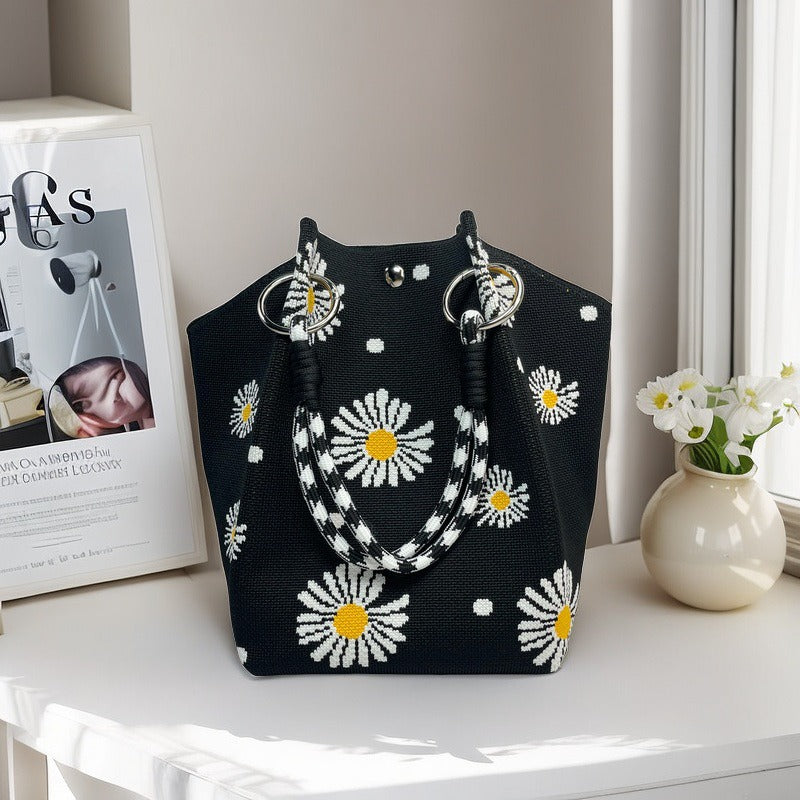 Stylish Bohemian Bucket Bag`