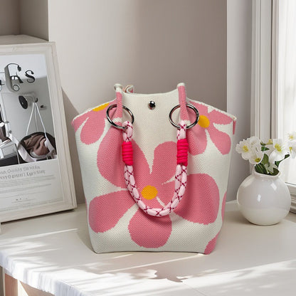 Stylish Bohemian Bucket Bag`