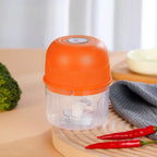 Electric Garlic Chopper, Mini Portable Veggie Cutter