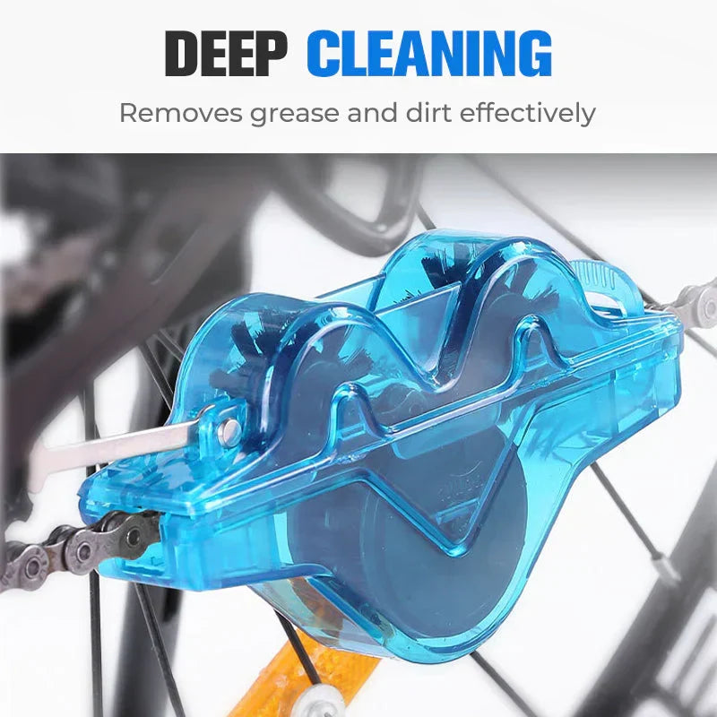 Frog-Shaped Bike Chain Scrubber