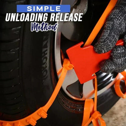 🚨 Instant Safety | Universal Nylon Tire Chains ⚡