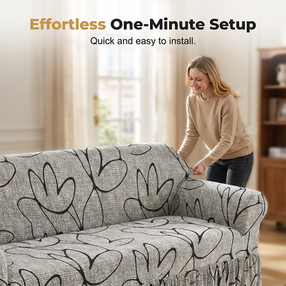 ✨ Universal Stretch Fitted Couch Slipcover