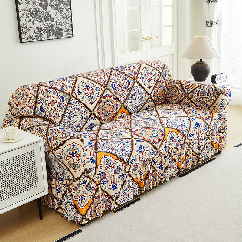 ✨ Universal Stretch Fitted Couch Slipcover