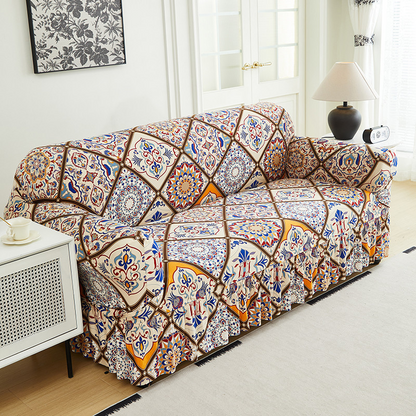 ✨ Universal Stretch Fitted Couch Slipcover