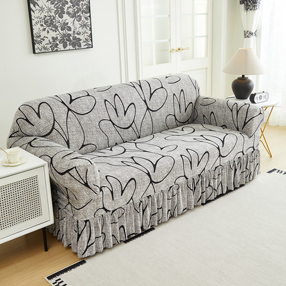 ✨ Universal Stretch Fitted Couch Slipcover
