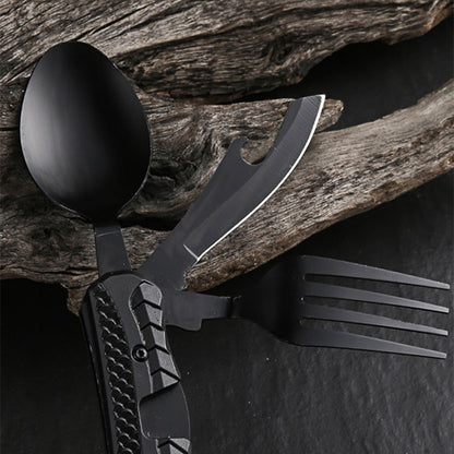 🏕️3-In-1 Outdoor Folding Multifunctional Tableware