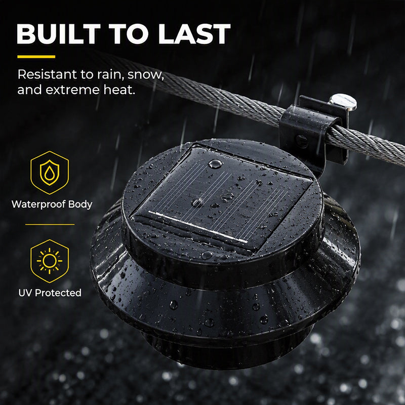 Solar-Powered Outdoor LEDs With No Mains Wiring Needed 🏡✨