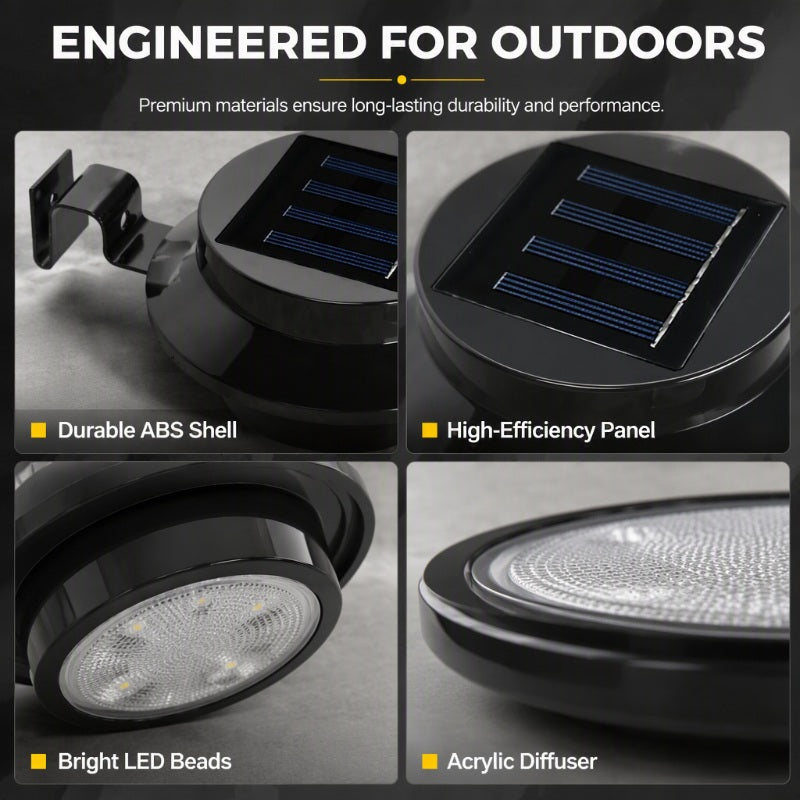 Solar-Powered Outdoor LEDs With No Mains Wiring Needed 🏡✨
