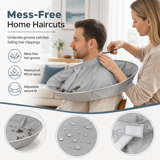Adult Breathable Hair Cutting Cape and Odorless Hair Dyeing Salon Gown