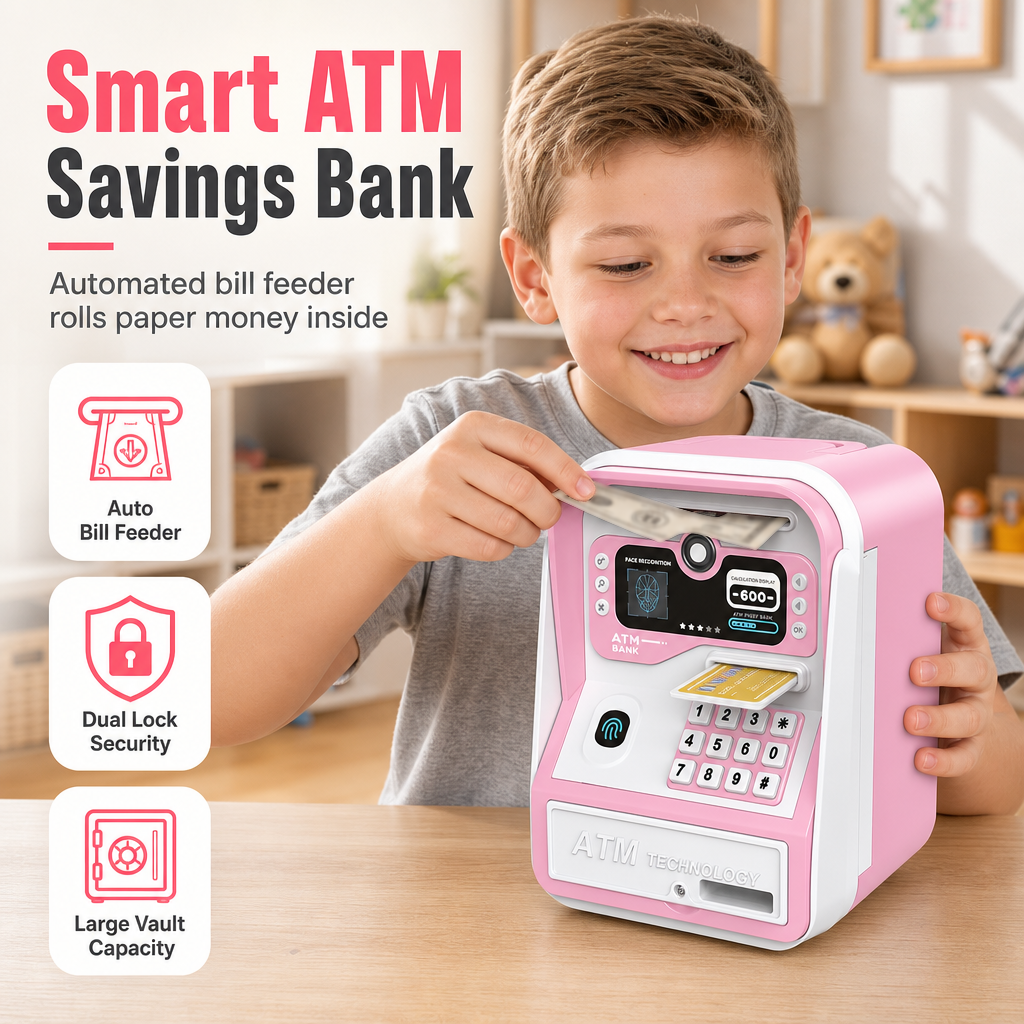 Kids Electronic ATM Piggy Bank Toy