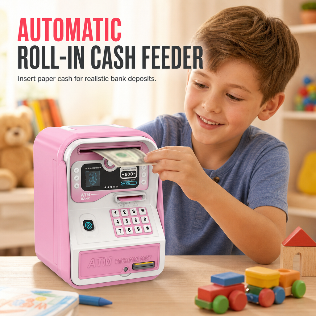 Kids Electronic ATM Piggy Bank Toy