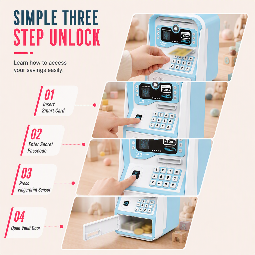 Kids Electronic ATM Piggy Bank Toy