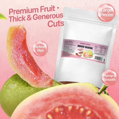 🔥 Crush Cravings, Not Your Goals! Fiber-Rich Red Guava Slices